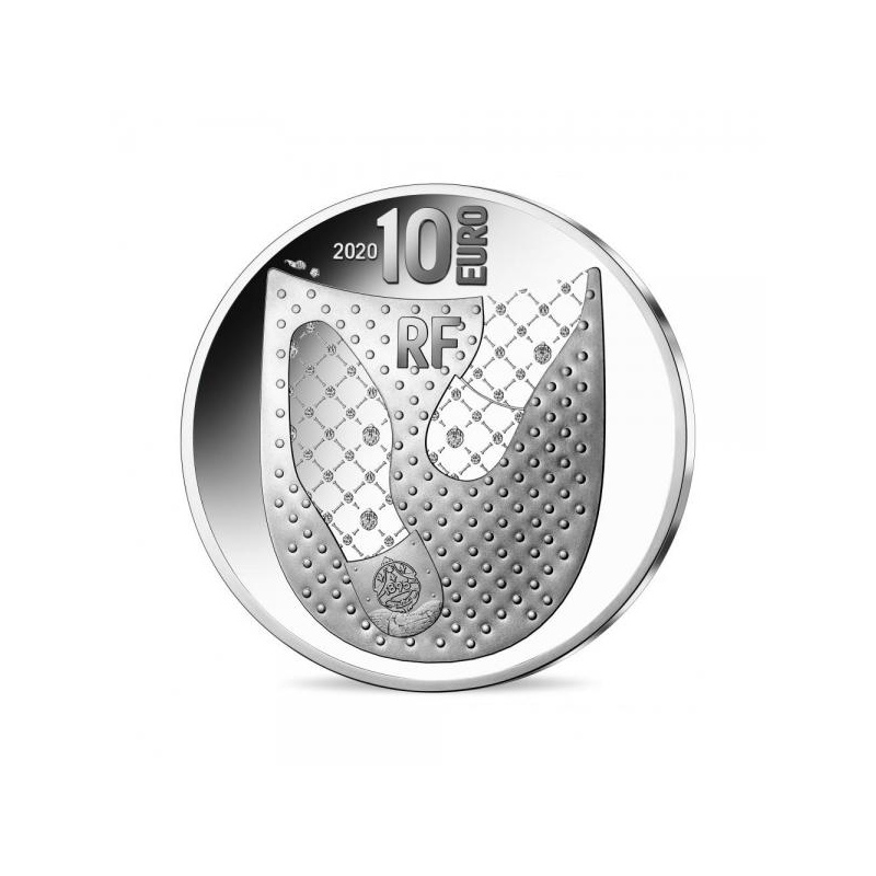 French Excellence. Berluti - France 10€ 2020 90% silver coin 22.2