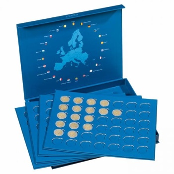 Альбом/Футляр "PRESSO", Вмещает 168 шт. 2 € евромонет.