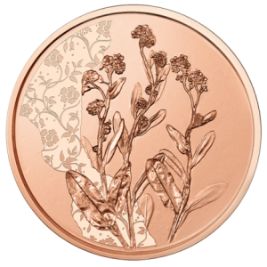 Lillede keel. Meelespea - Austria 10 € 2023.a. vaskmünt, 15 g