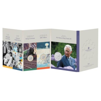 Великобритания, набор памятных монет, 10 £, 2023. года.