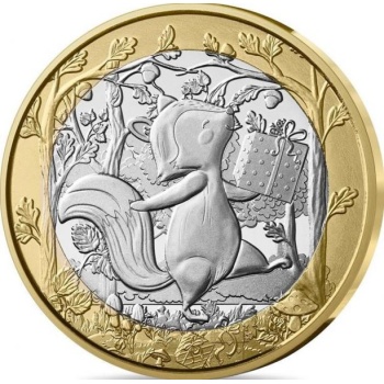 Ensimmäinen kolikkoni. Ranska 5 € 2025 kupari-nikkeli raha, 11,7 g