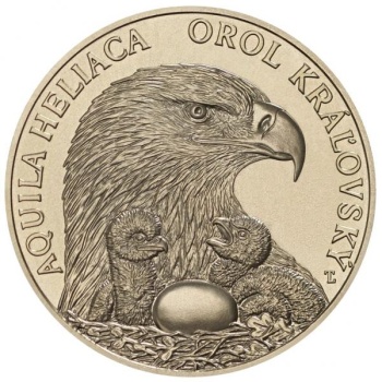 ”Slovakian eläimistö ja kasvisto. Keisarikotka." Slovakia 5€ 2025 erikoisraha 