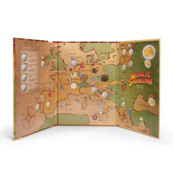 Альбом "PRESSO" для детей - 24 x 2 € монет.
