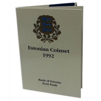 Estonian circulation coins 1992