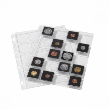 Пластиковый лист ENCAP Snap для монет в Quadrum капсуле - 2 листа в упаковке