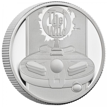 The Who Music Legends  United Kingdom 1£ 2021 99,9% silver coin 15,71g