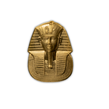 Tutanhamoni mask - Saalomoni saarte 10 $ 2022.a  1,0 g 99,9% kuldmünt 