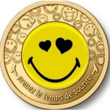 Smiley mini - medal. Love