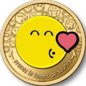 Smiley mini - medal. Gratitute