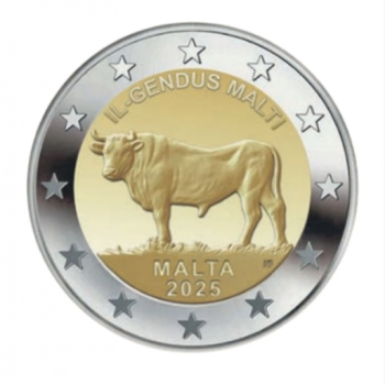 Malta 2€ commemorative coin 2025 -Il-Gendus Malti