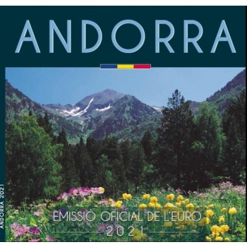 Andorra euromündikomplekt 2021.a.  