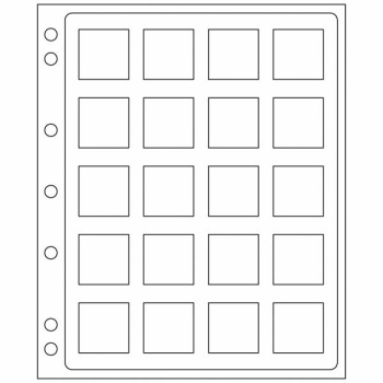 ENCAP-lehti Quadrum kapseleissa rahoille (2 sivua pakkauksessa)