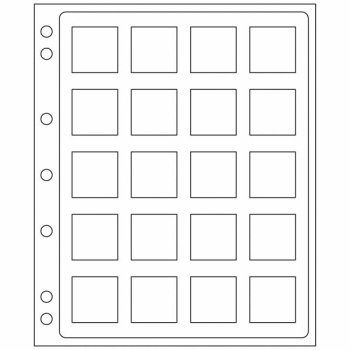 ENCAP-lehti Quadrum kapseleissa rahoille (2 sivua pakkauksessa)