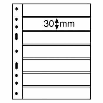 Лист OPTIMA для почтовых марок 5х (42х180 мм)