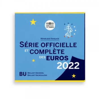 Prantsusmaa euromündkomplekt 2022. a. 