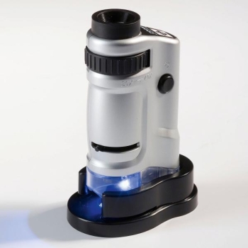 Zoom-mikroskooppi 20-40 x LED-valo