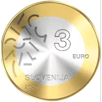 Slovenia 3 € commemorative coin 2024 - European Capital of Culture 2025 Nova Gorica