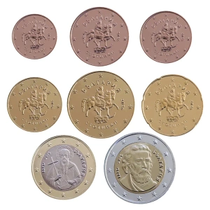 Bulgaria 2026 coin set 3,88 (loose)