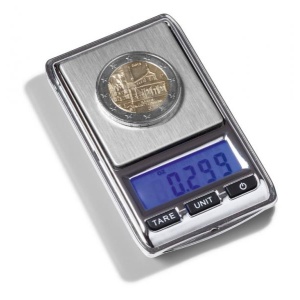 Digitaalinen kolikkovaaka."LIBRA  Mini",  0,01 - 100 g .