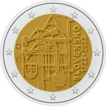 Slovakia 2€ commemorative coin 2022 - The 300th anniversary of the construction of continental Europe’s first atmospheric steam engine for draining mines