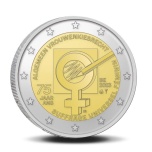 Belgium 2€ commemorative coin 2023 - 75 Years of universal women's suffrage in Belgium