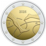 Finland 2€ commemorative coin 2025 - Finland-Sweden Athletics International 100 years