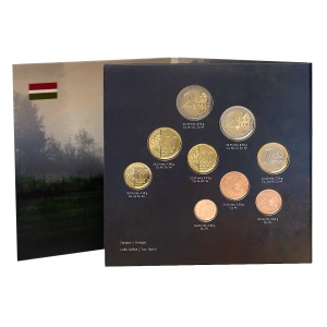 Годовой набор Евро монет Латвия 2025 года - комплект