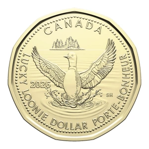 Lucky Loonie. - Canada 1$ 2026 Copper/Nickel coin