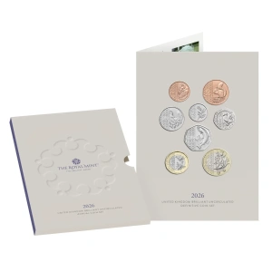 The 2026 United Kingdom Brilliant Uncirculated Definitive Coin Set