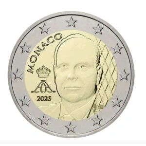  Монако 2 €  2025
