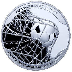 FIFA World Cup 2026ᵀᴹ. The Winning Goal. - Canada 20$ 2026 99,99% silver proof coin, 31,1 g.