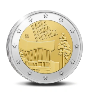 Soome 2026. a 2 € juubelimünt - Raili & Reima Pietilä
