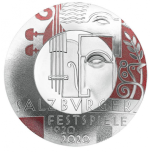 Centenary of The Salzburg Festival. Austria 20€ 2020 92,5% silver coin 22,24 g