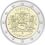 Lithuania 2€ commemorative coin 2020 - Aukštaitija (from the series Lithuanian Etnographic Regions)