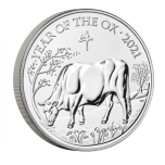 Lunar Year of the Ox 2021 United Kingdom £5 Brilliant Uncirculated Coin