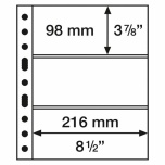 Grande postimerkki sivu 3 S (216 mm x 98 mm) 