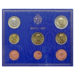 Годовой набор Евро монет Ватикан 2007 года  - комплект  