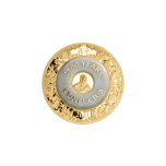 Конфуций 2500  - Соломоновы Острова 25 $ 2021 г. 99,99% золотая монета,  62,2 гр.