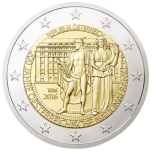 2 € юбилейная монета Австрия 2016 г. - 200-летие Национального банка Австрии