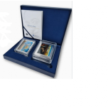 Masterpieces of the Museum - Salvador Dali - France 250€  /Spain 150€ 2021 set 2 x 500 g silver coin set 