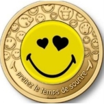 Smiley mini - medal. Love
