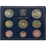 Годовой набор Евро монет Ватикан 2022. года  - комплект  
