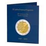 PRESSO Coin album „35 Years Erasmus Program“ 2022 for 23 European 2€ commemorative coins