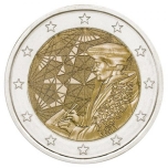 2 € юбилейная монета  2022 г.Эстония -  «35 лет Программа Эразма»