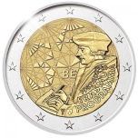  Belgia 2022 a 2€ juubelimünt - Erasmus programmi 35. aastapäev. Mündikaart