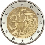 Slovakia 2€ erikoisraha 2022 - “35 vuotta Erasmus-ohjelma”  