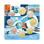 Годовой набор Евро монет Нидерланды   2023 года - комплект 