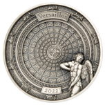 Versailles. Armastuse tempel. - Saalomoni saarte 10 $ 2022. a antiikviimistlusega 99,9% hõbemünt, 100 g