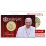 Vatikani 1 € 2022.a. mündikaardil