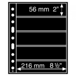   Лист GRANDE для почтовых марок 5 S (56х 216 мм) 